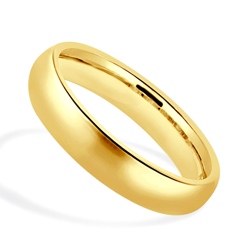 14 Karat Yellow Gold 5MM Band