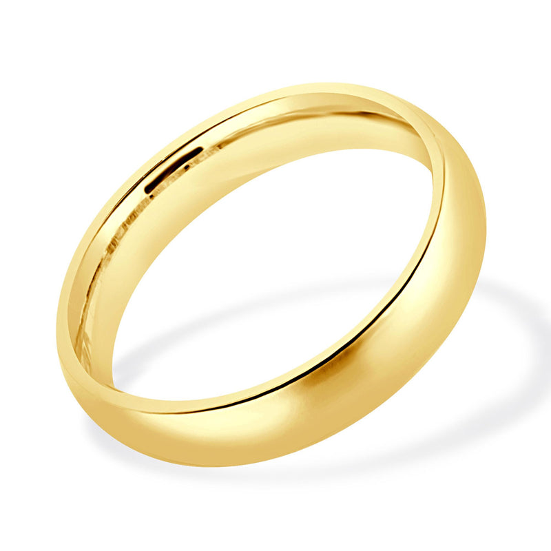 14 Karat Yellow Gold 5MM Band