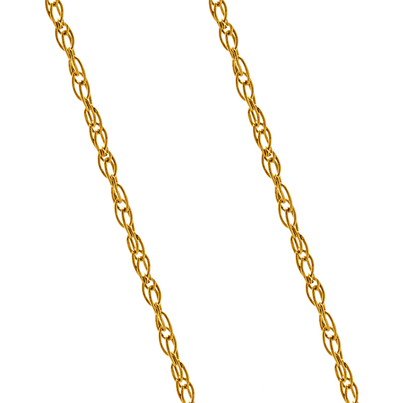 14 Karat Yellow Gold Bee Charm Necklace