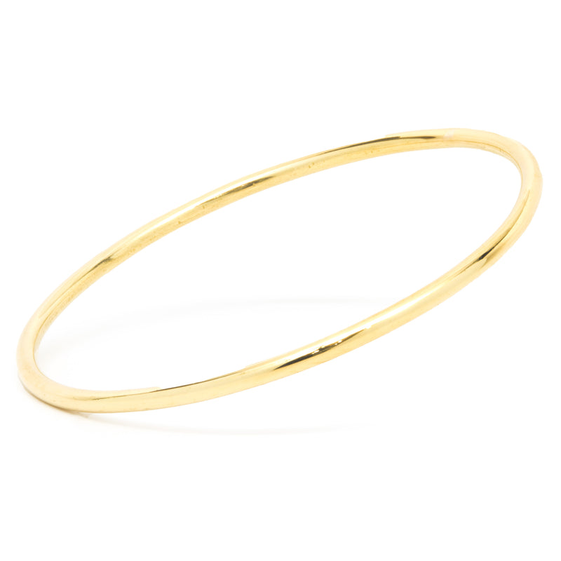 18 Karat Yellow Gold Bangle Bracelet