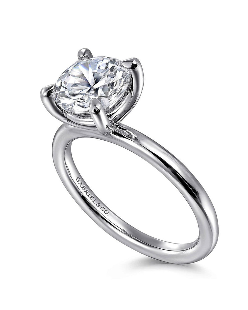 Gabriel & Co. Classic Collection Solitaire Engagement Ring – The Estate ...