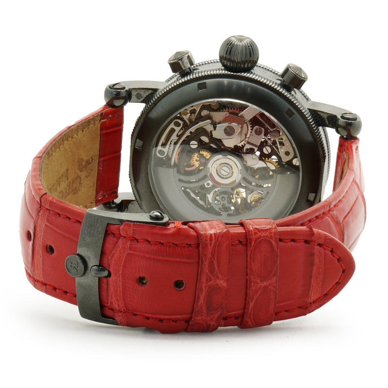 Chronoswiss Stainless Steel Chronograph Skeleton