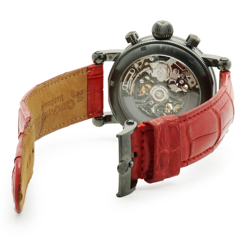 Chronoswiss Stainless Steel Chronograph Skeleton