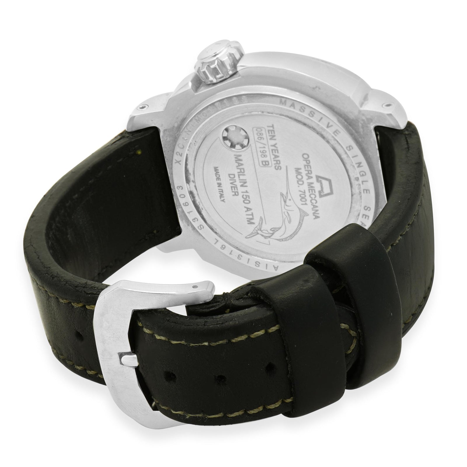 Anonimo Stainless Steel Marlin Opera Meccana 50mm – The Estate