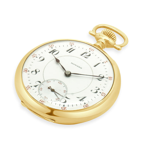 E. Howard Watch Co. 14K Yellow Gold Pocket Watch