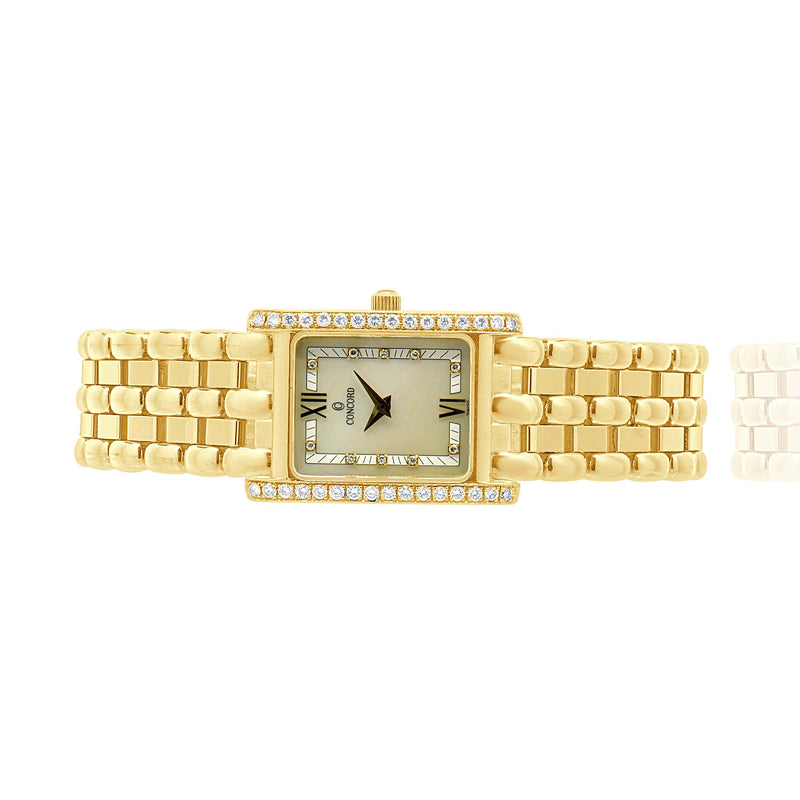 Concord 18K Yellow Gold Veneto MOP Ladies Watch