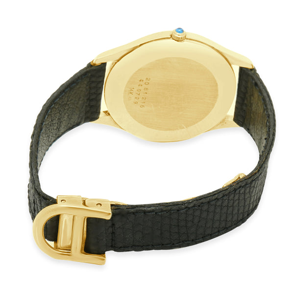 Concord 14 Karat Yellow Gold Ultrathin 34MM