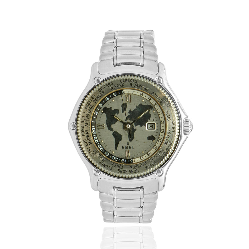 Ebel Stainless Steel Voyager 38mm