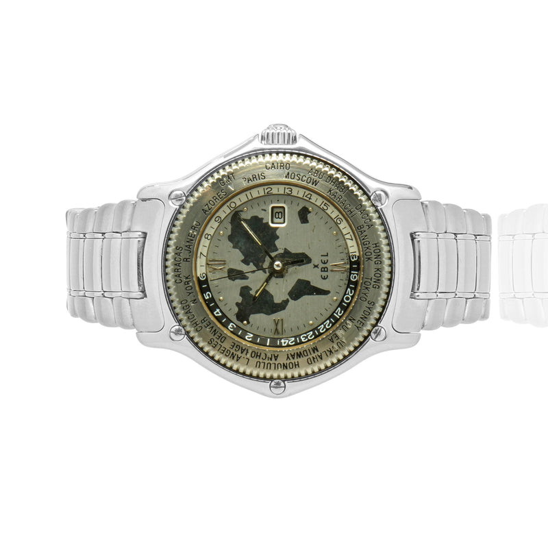 Ebel Stainless Steel Voyager 38mm