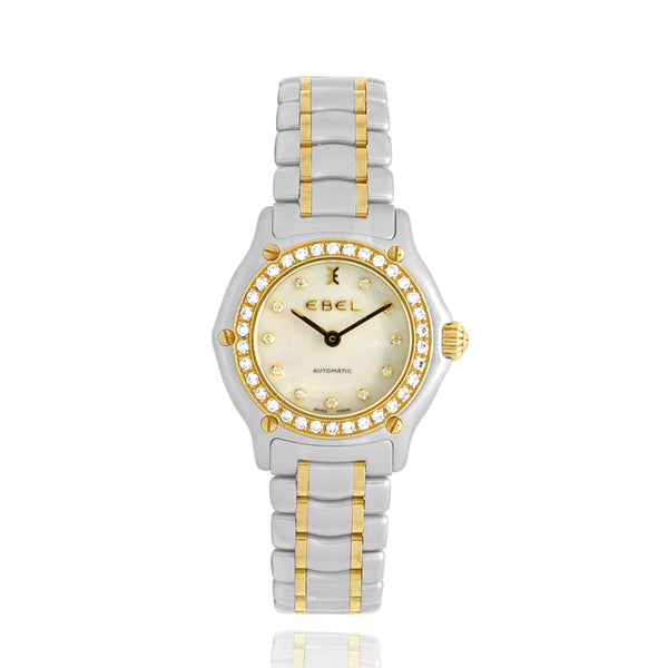 Ebel Two Tone Yellow Gold 1911 Ladies 27mm