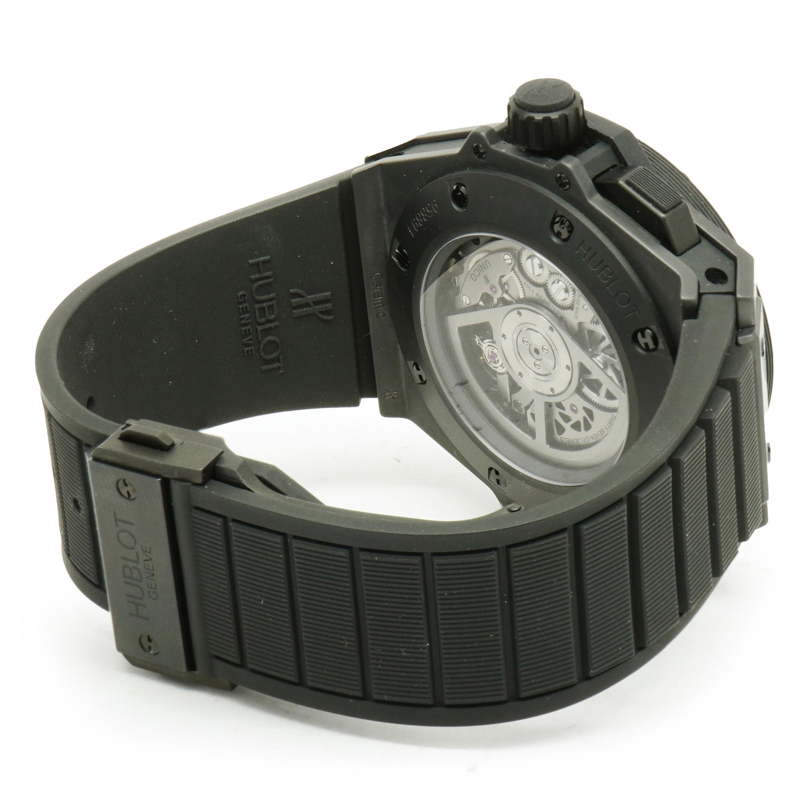 Hublot Black Ceramic Big Bang King Power Unico GMT 48mm – The