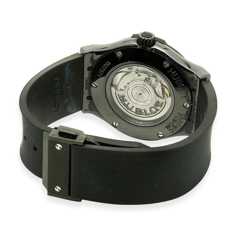 Hublot Satin Black Ceramic Classic Fusion “ Black Magic” 42mm