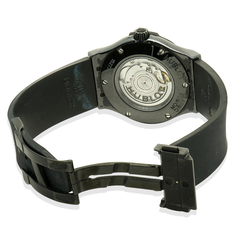 Hublot Satin Black Ceramic Classic Fusion “ Black Magic” 42mm