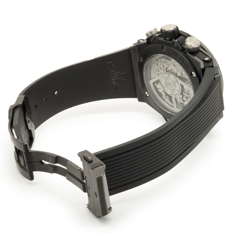 Hublot Black Stainless Steel Big Bang Aero Bang