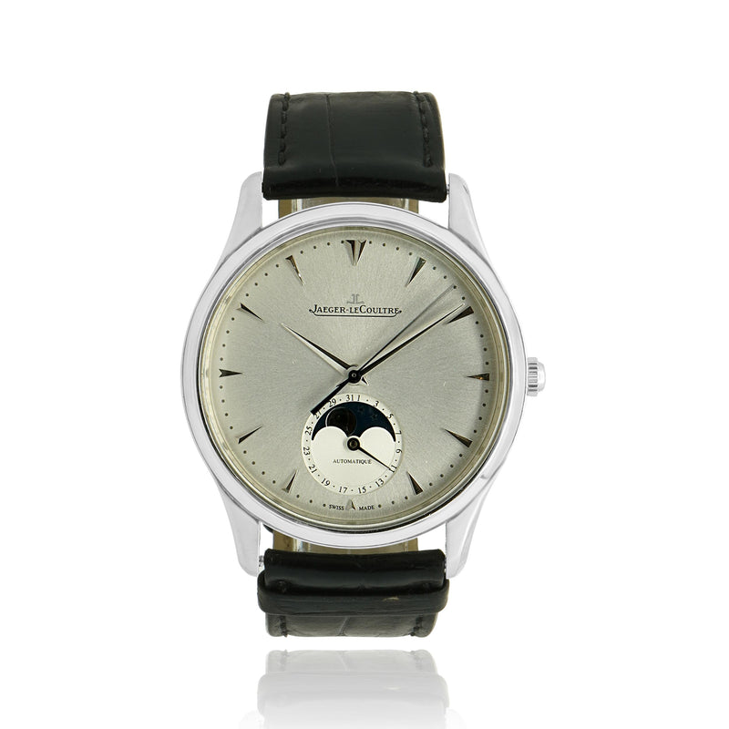 Jaeger-LeCoultre Stainless Steel Master Ultra Thin Moonphase 39mm