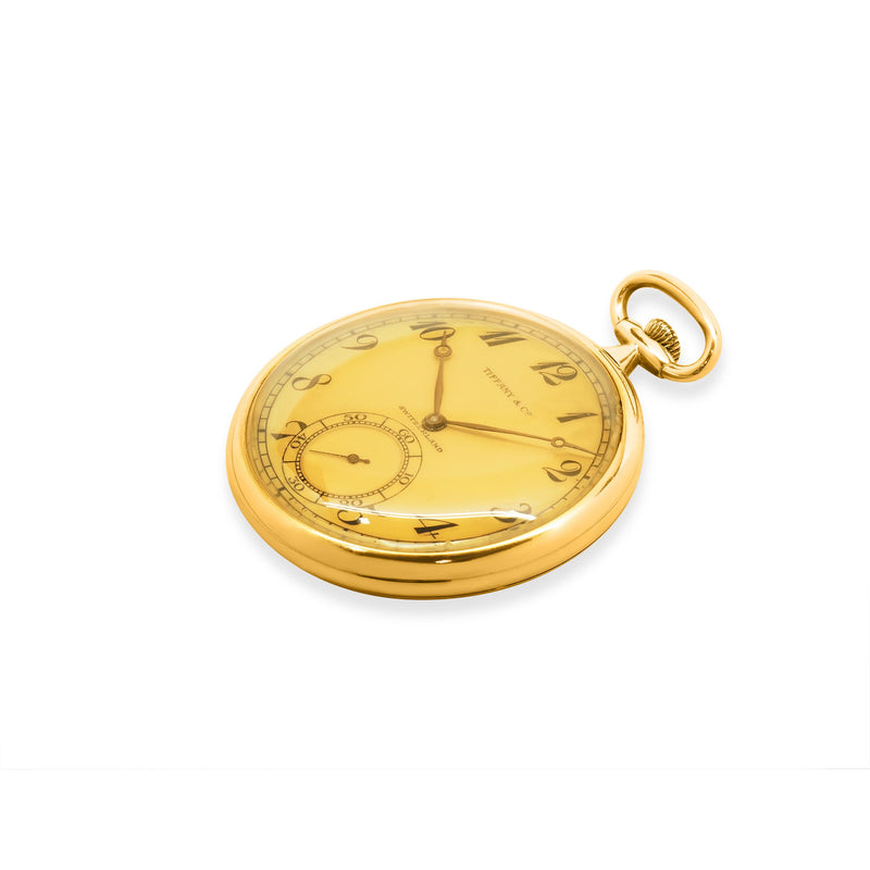 Tiffany & Co. by Agassiz 18 Karat Yellow Gold 1922 Pocket