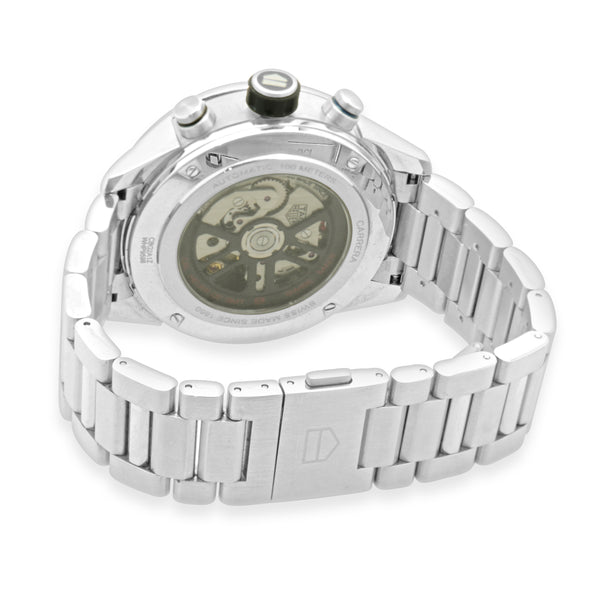 Tag Heuer Stainless Steel Carrera GMT Chronograph