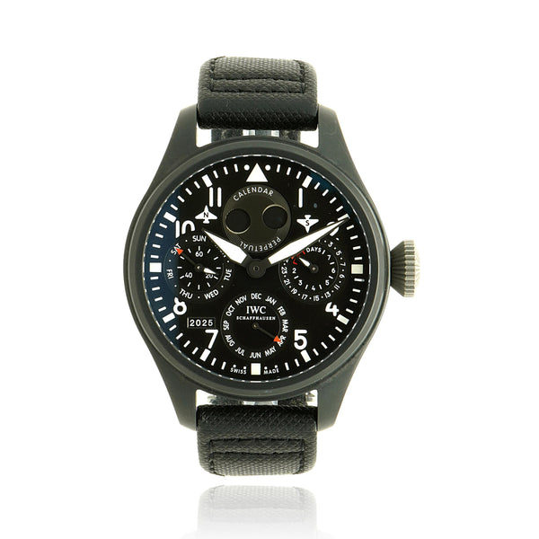 IWC Black Titanium Big Pilot’s Top Gun Perpetual Calendar