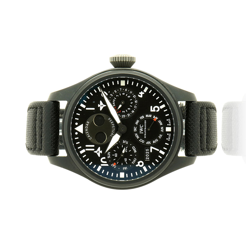 IWC Black Titanium Big Pilot’s Top Gun Perpetual Calendar