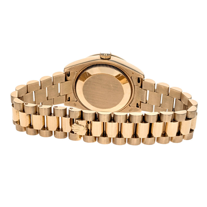 Rolex Datejust 31 Yellow Gold Diamonds President 178288