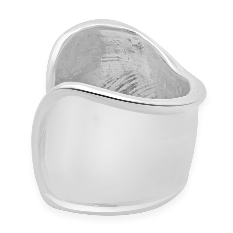 Sterling Silver Wrist Bone Cuff Bracelet