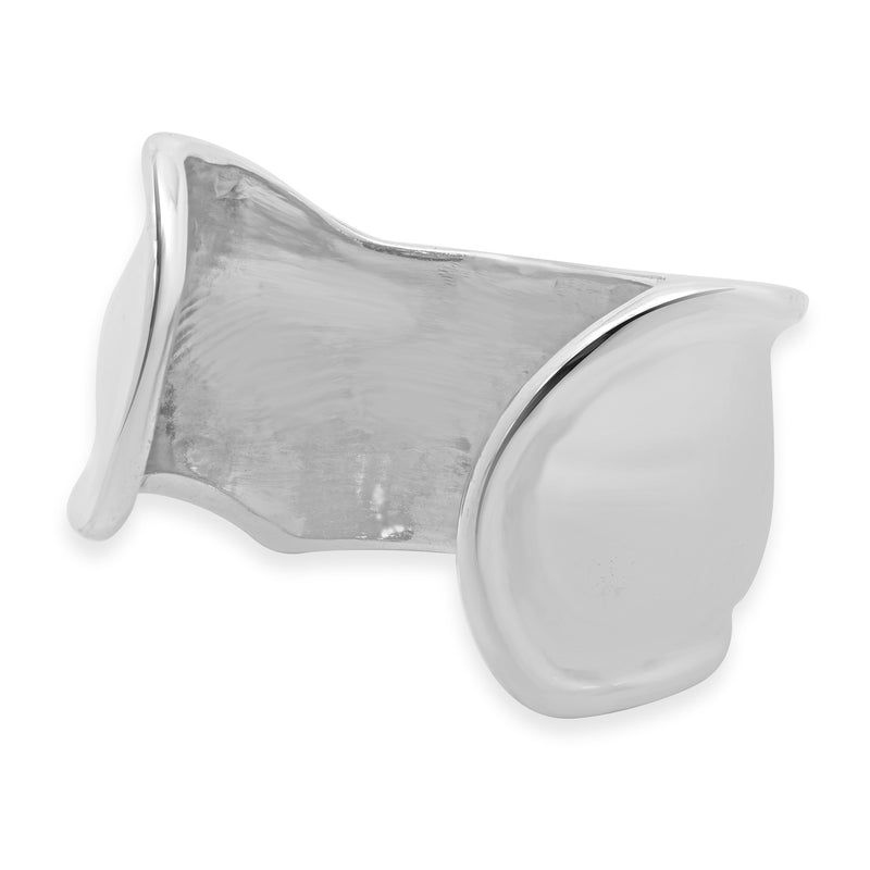 Sterling Silver Wrist Bone Cuff Bracelet