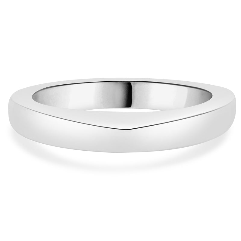Sterling Silver Modernist Triangular Bangle Bracelet
