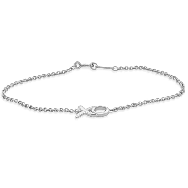 Tiffany & Co. Paloma Picasso Sterling Silver Graffiti XO Bracelet