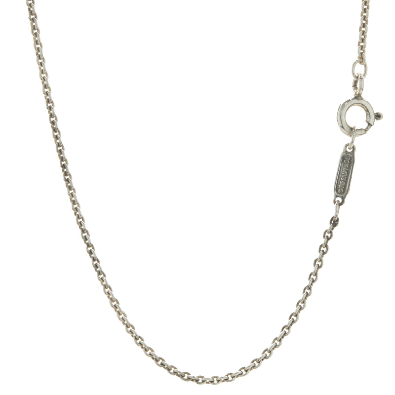 Tiffany & Co. Sterling Silver 1837 Circle Necklace