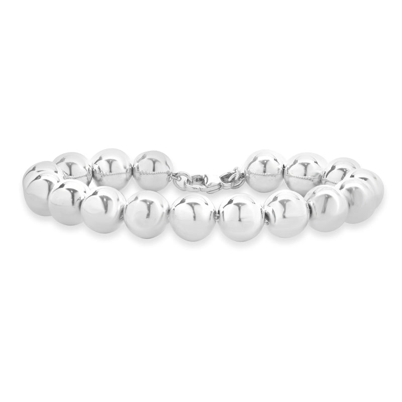 Tiffany & Co. Sterling Silver Hardwear Collection Ball Bracelet