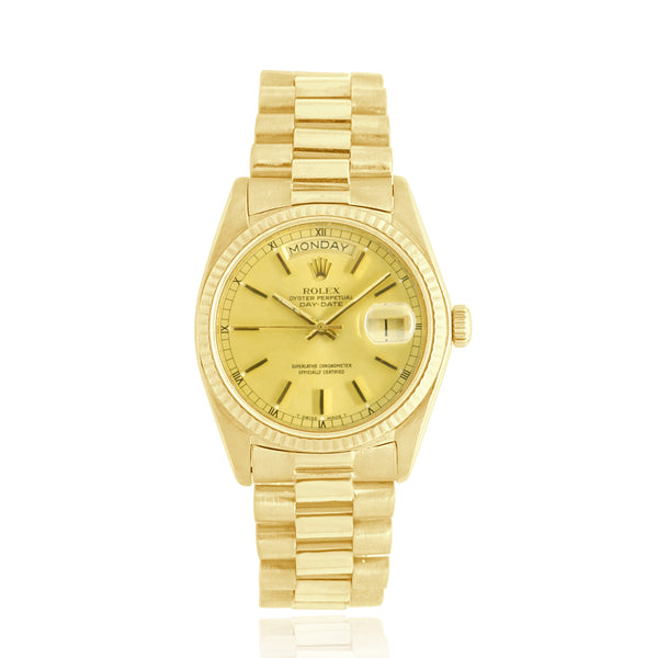 Rolex 18k Yellow Gold Day-Date President 36mm