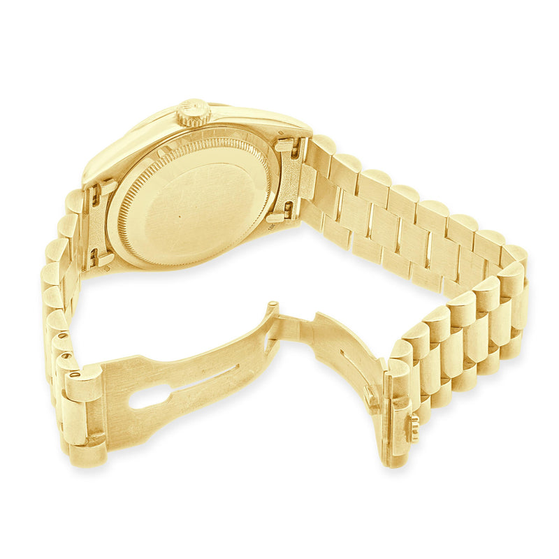 Rolex 18 Karat Yellow Gold Day-Date President 36