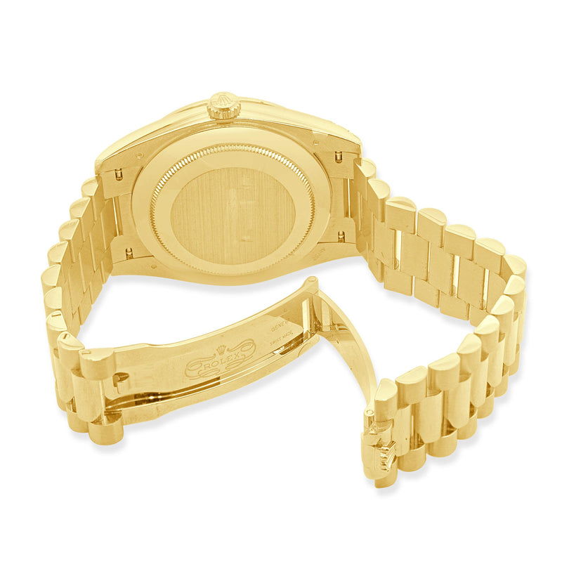 Rolex 18 Karat Yellow Gold Day-Date President 40mm