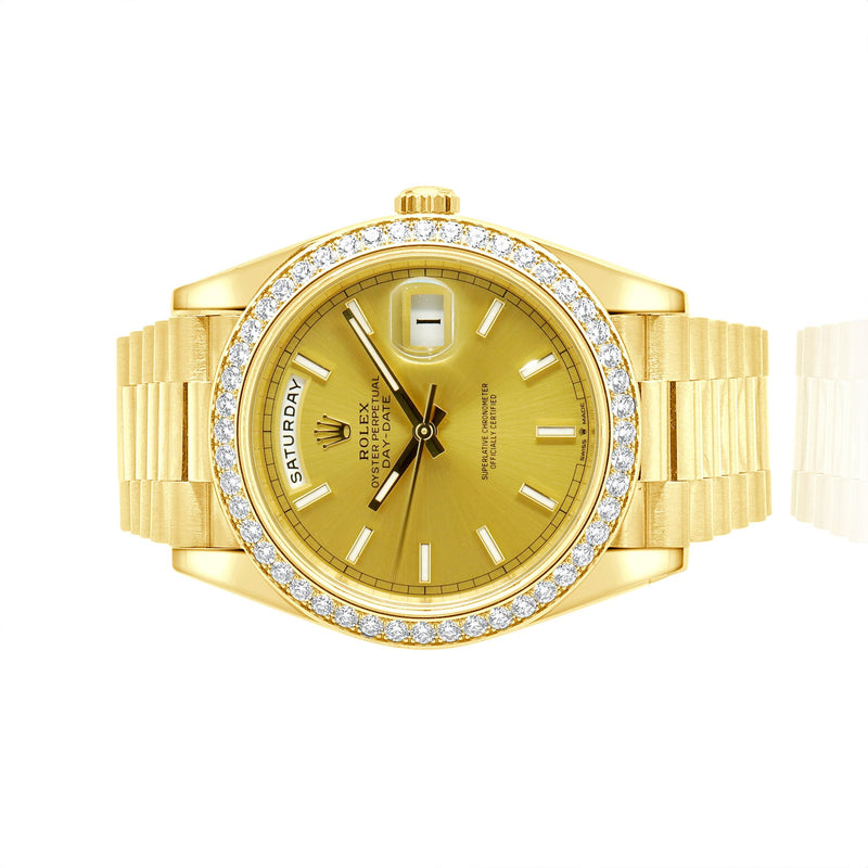 Rolex 18 Karat Yellow Gold Day-Date President 40mm