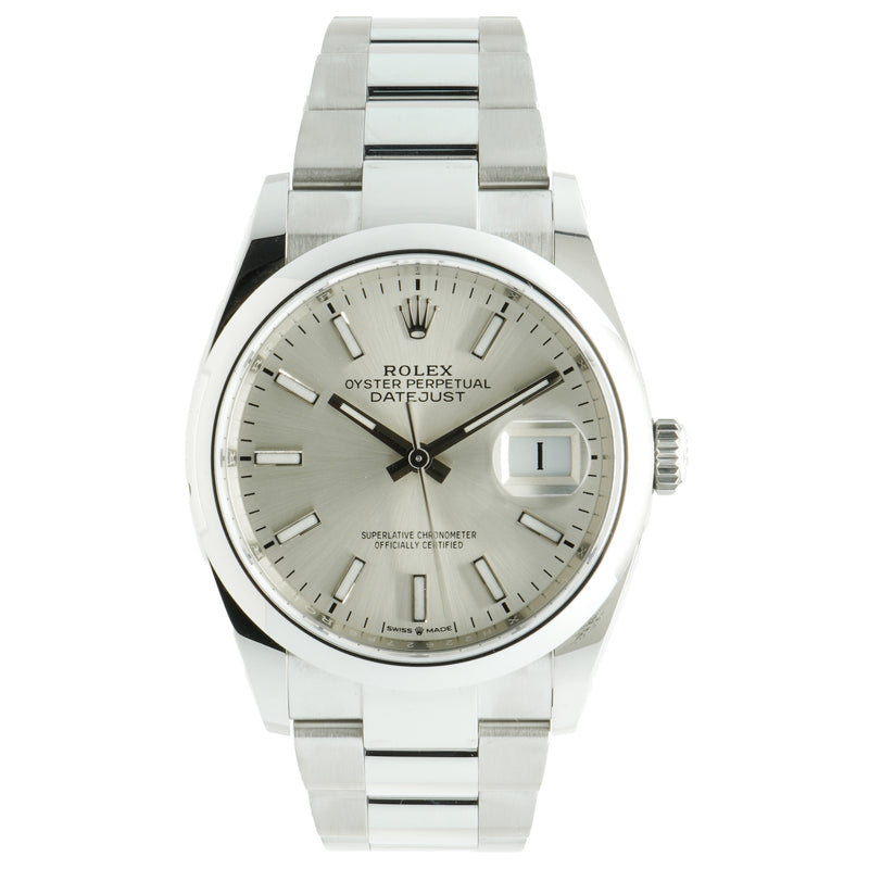 Rolex Stainless Steel Datejust 36 2020