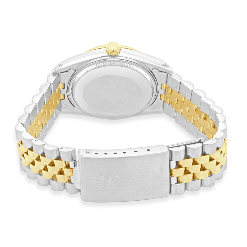 Rolex Two Tone Yellow Gold Date 34mm
