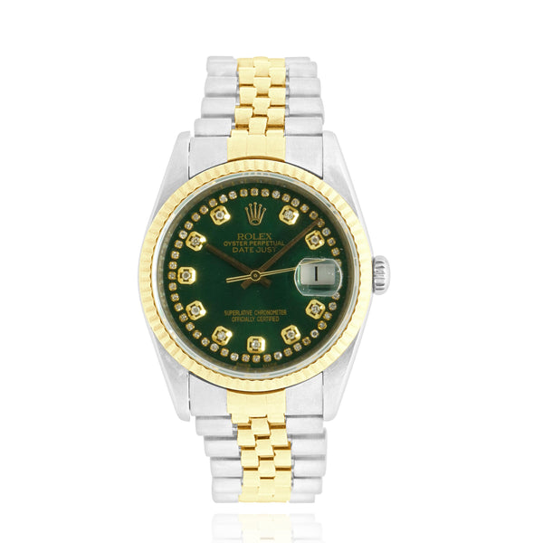 Rolex Stainless Steel & 18 Karat Yellow Gold Datejust 36