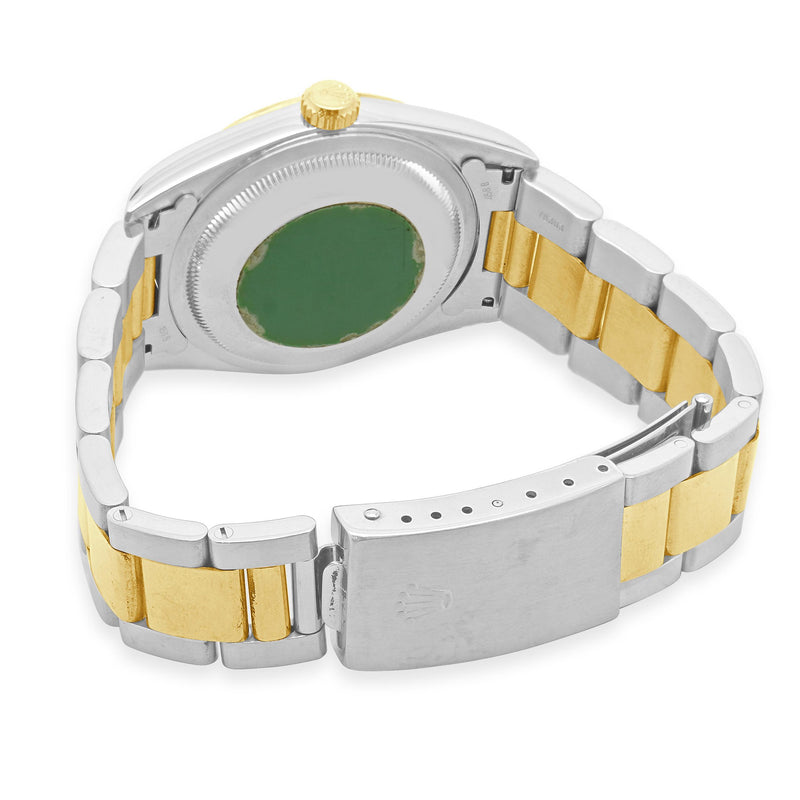 Rolex Stainless Steel & 18 Karat Yellow Gold Datejust 36mm
