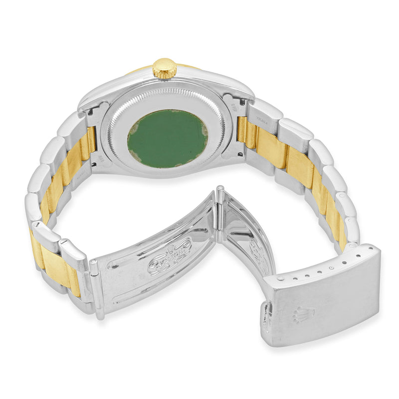 Rolex Stainless Steel & 18 Karat Yellow Gold Datejust 36mm