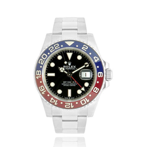 Rolex Stainless Steel GMT Master II “Pepsi” 40mm 2021