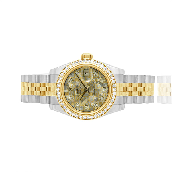 Rolex Stainless Steel & 18 Karat Yellow Gold Datejust 26MM