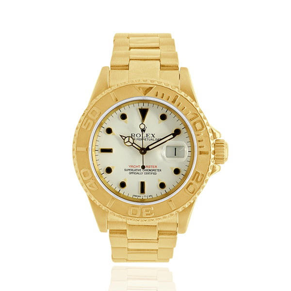 Rolex 18 Karat Yellow Gold Yachtmaster 40