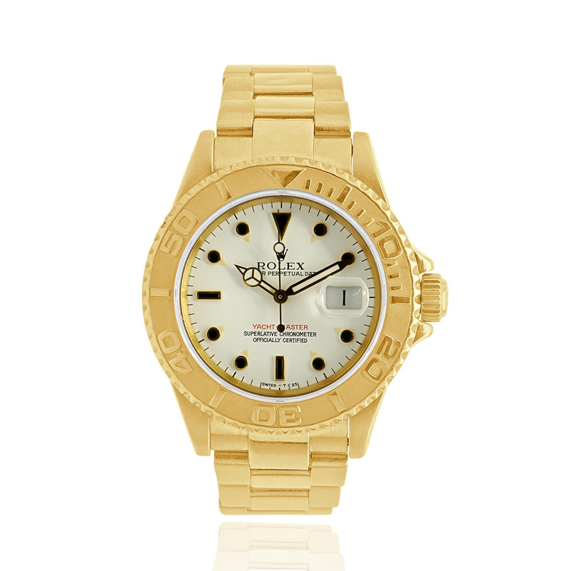 Rolex 18 Karat Yellow Gold Yachtmaster 40