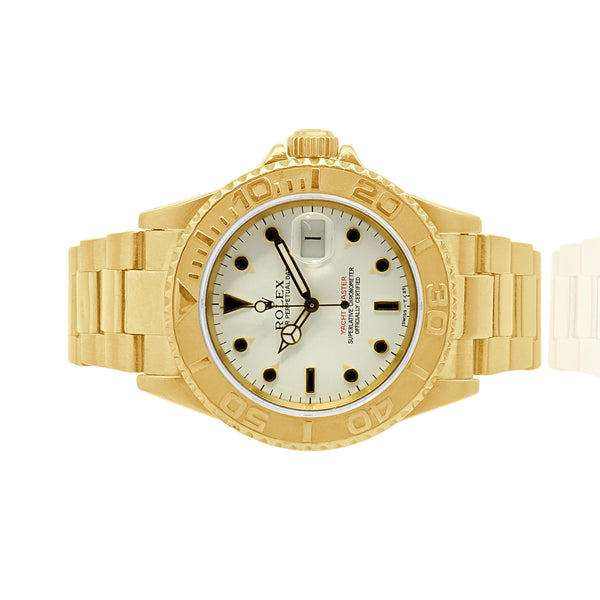 Rolex 18 Karat Yellow Gold Yachtmaster 40
