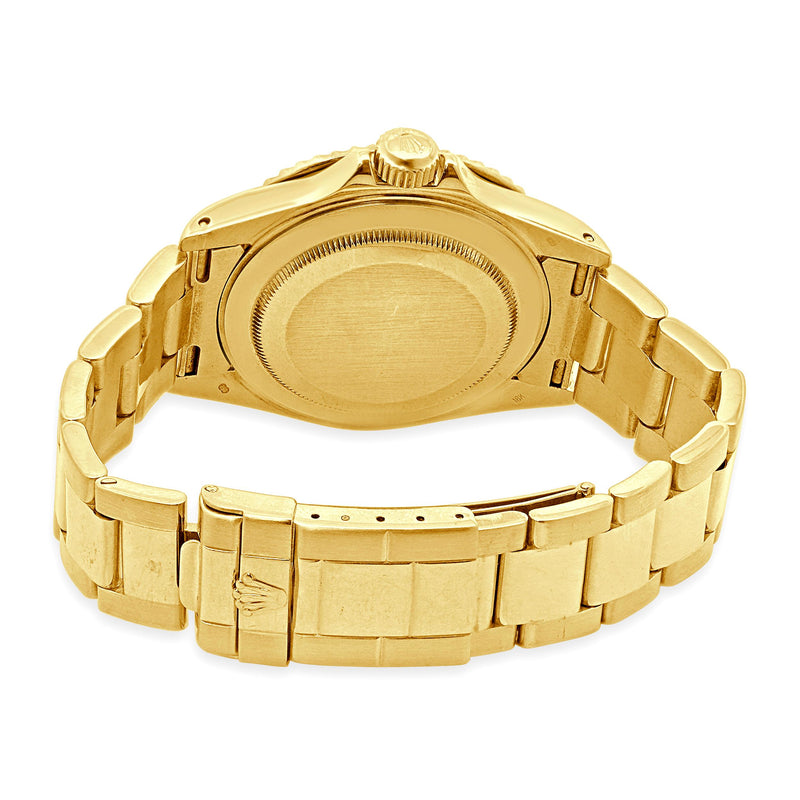 Rolex 18 Karat Yellow Gold Yachtmaster 40