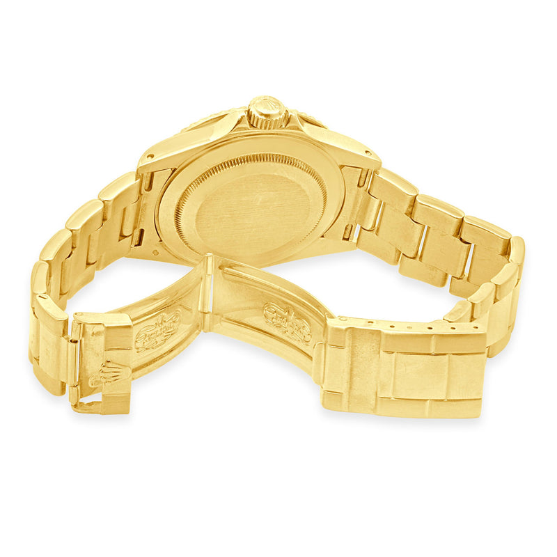 Rolex 18 Karat Yellow Gold Yachtmaster 40