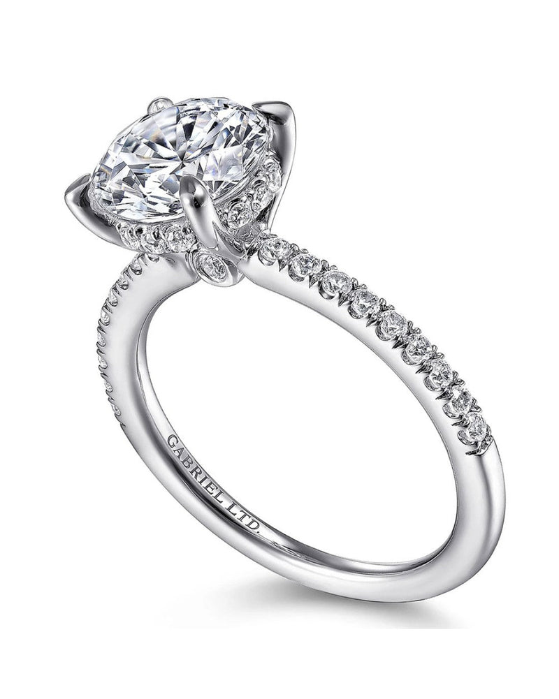 Gabriel & Co. Classic Collection Diamond Engagement Ring – The Estate ...