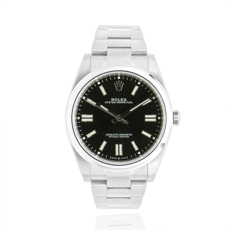 Rolex Stainless Steel Oyster Perpetual 41mm