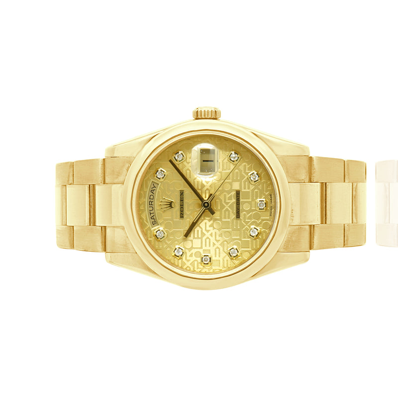 Rolex 18K Yellow Gold President Day-Date 36mm