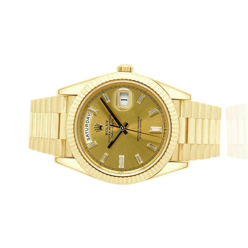 Rolex 18 Karat Yellow Gold Day-Date President 40mm